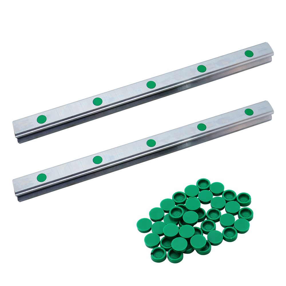 Hgr20 Linear Guide Rail Ballscrew Set - 2 conjuntos de trilhos guia lineares