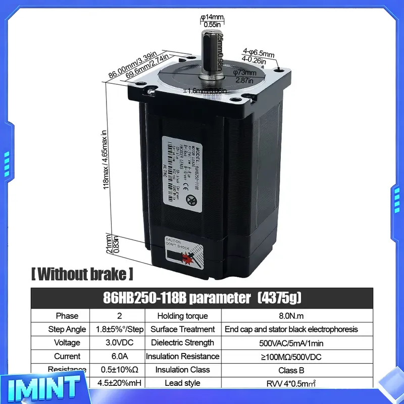 Kit de Motor de Passo de Circu - Hybrid Servo Driver Nema 34 8.5Nm avaliação e preço
