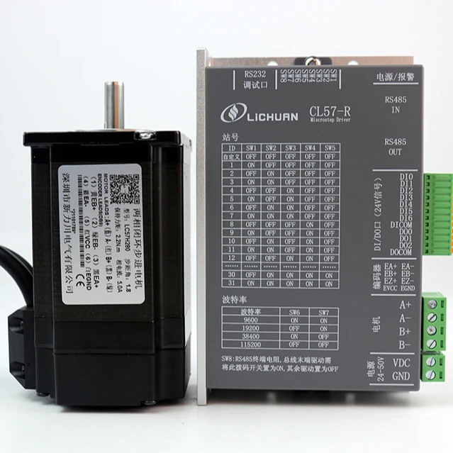 Motor de Passo LICHUAN RS485 N - Nema 23 Closed Loop Stepper Motor Driver Kit avaliação e preço