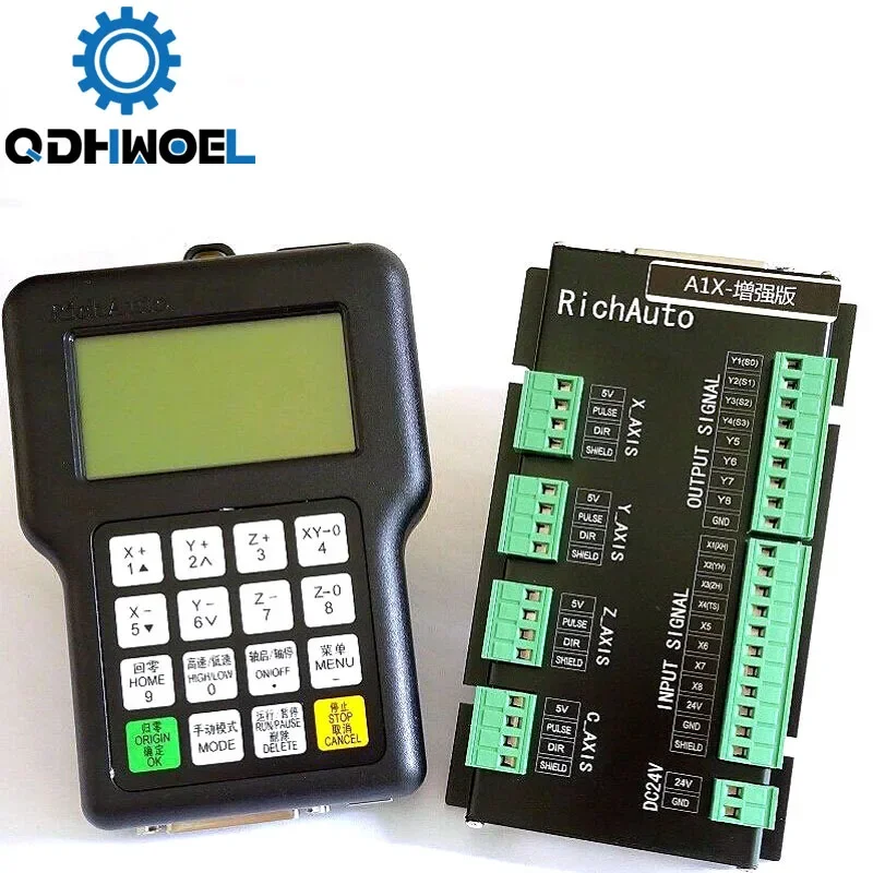 Controlador CNC QDHWOEL RichAu - Richauto A11 Dsp Controller 3 Axis avaliação e preço