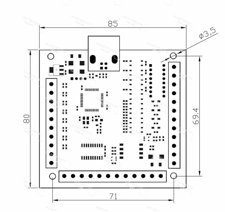 Controlador CNC USB MACH3 de 4 - Mach3 Usb Cnc Controller 4 Axis 100Khz avaliação e preço