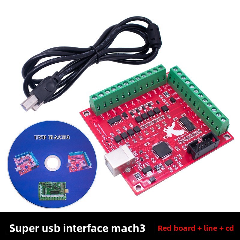 Placa de fuga cnc usb mach3 10 - Mach3 Usb Cnc Controller 4 Axis 100Khz avaliação e preço